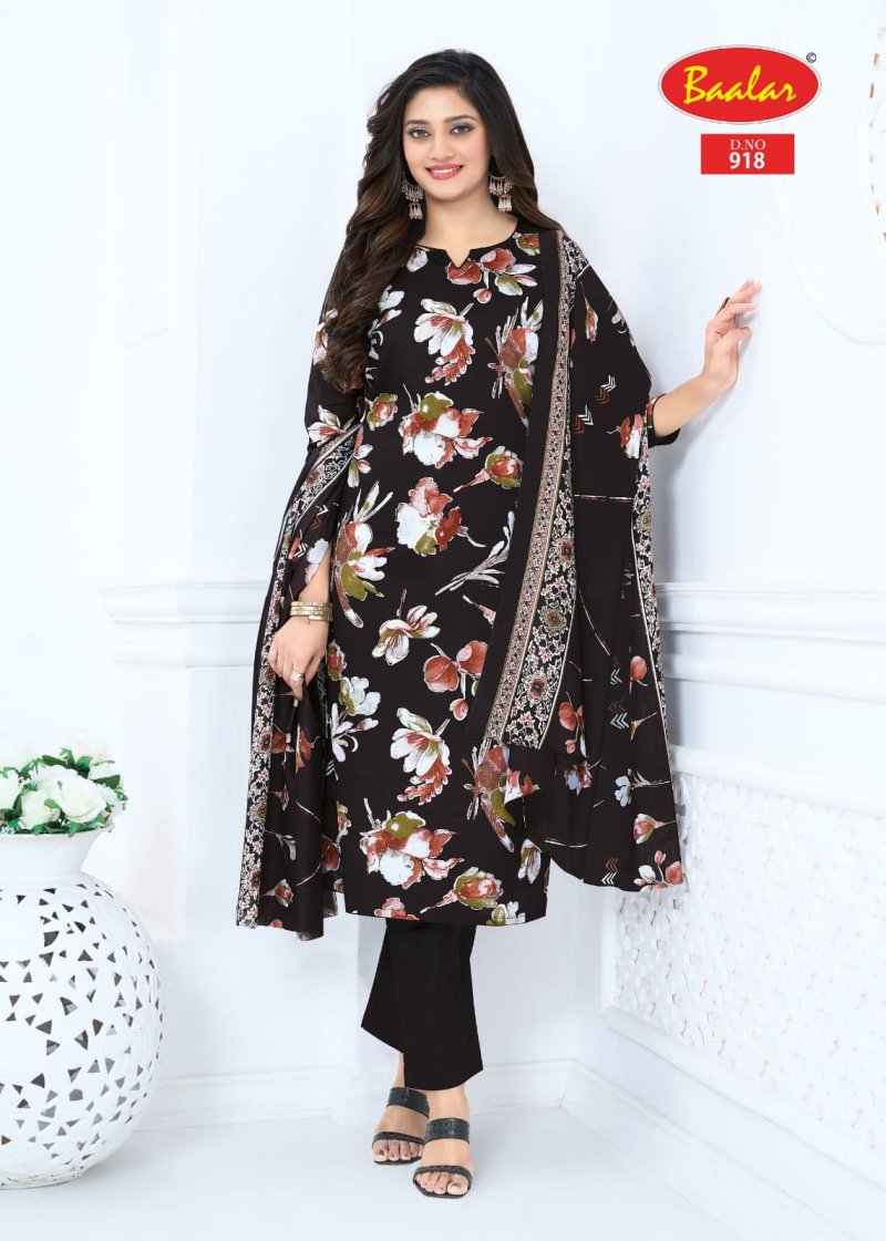 Pashmina Vol 9 By Baalar Lawn Cotton Printed Dress Material 